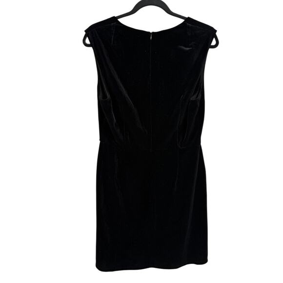 French Connection dress Stretch Velvet Square Neck Sleeveless minidress size 12 - Picture 4 of 6